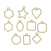 10 In 1 Golden Small Bezels Set